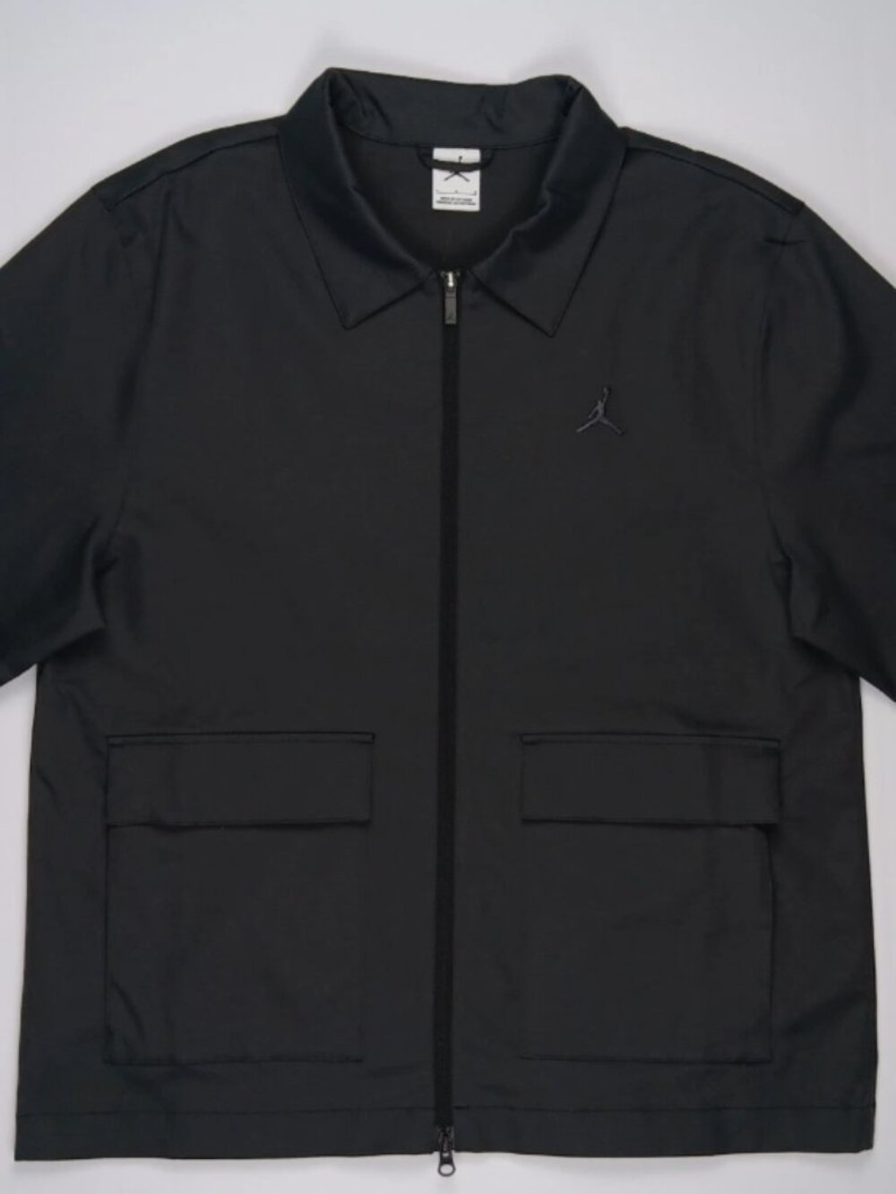 Jordan Golf Jacket Men's Large Black Dark Shadow Full Zip HQ8681-010 NWT